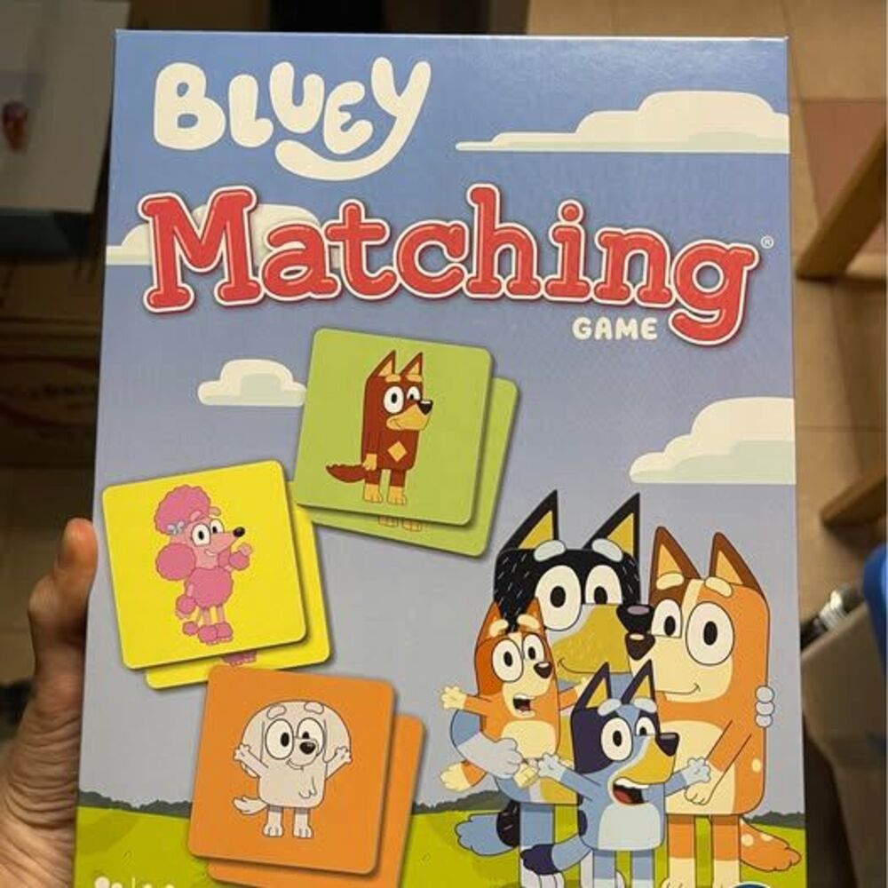 Bluey Memory Matching Game